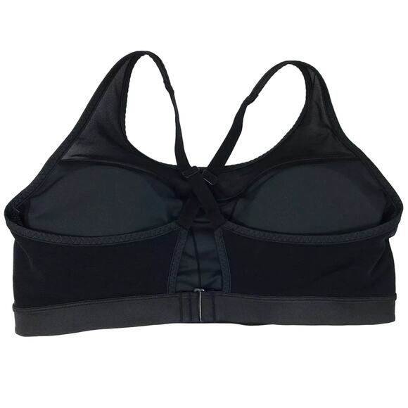 Brooks FastForward Crossback Sports Bra Black Mesh Adjustable Women's Size XXL - Picture 5 of 13